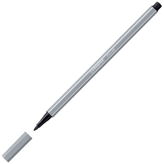 STABILO Fasermaler Pen 68/95 1-2mm mittelgrau