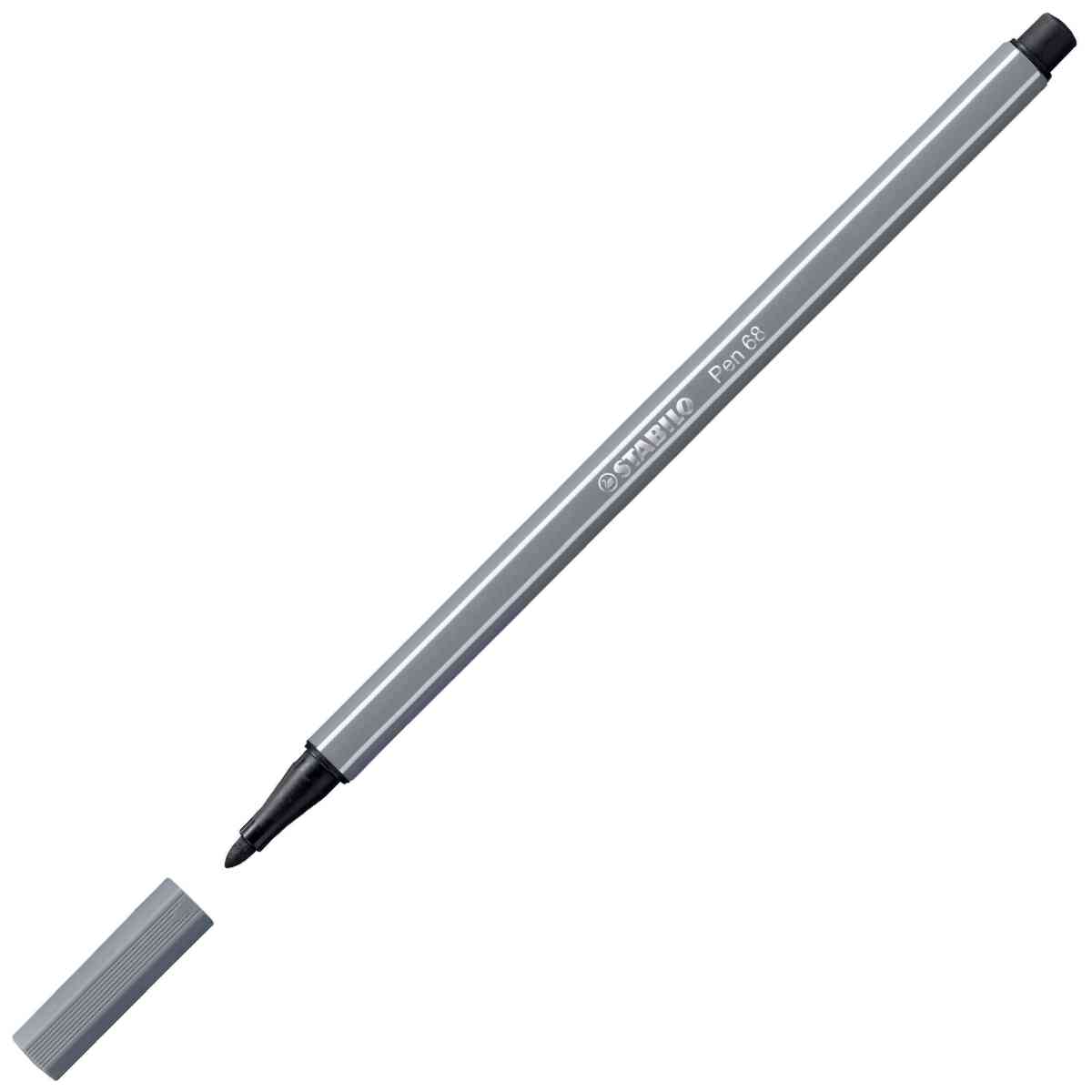 STABILO Fasermaler Pen 68/96 1-2mm dunkelgrau