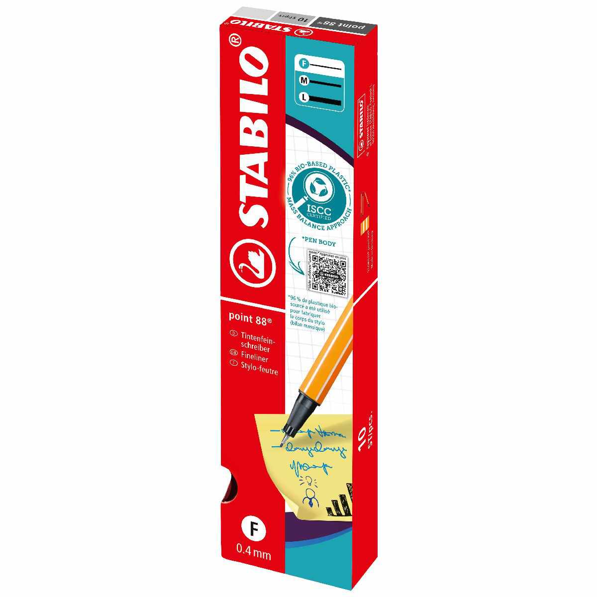 STABILO Fineliner point 88/31 hellblau 0,4 mm