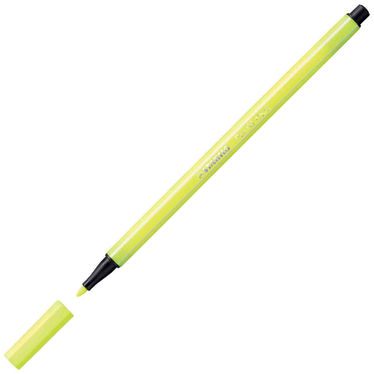 STABILO Fasermaler pen 68/5 NEON 1-2mm 5 Stück im Etui