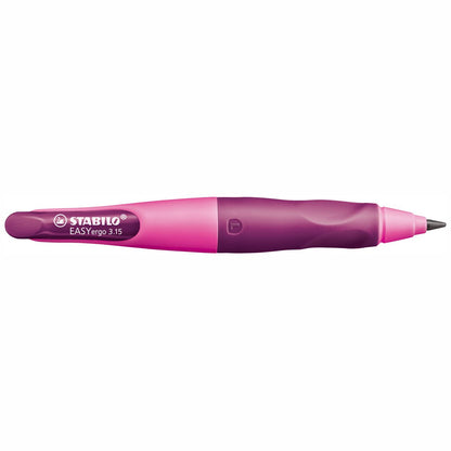 STABILO Druckbleistift EASYergo L 3,15mm pink / lila + Spitzer