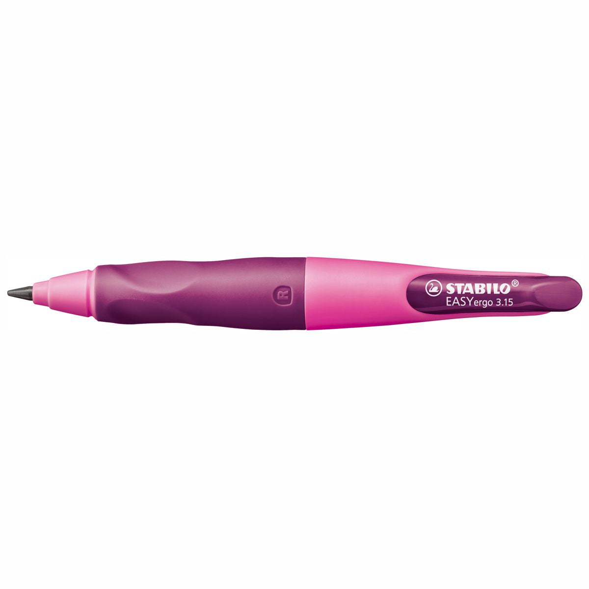 STABILO Druckbleistift EASYergo R 3,15mm pink / lila + Spitzer