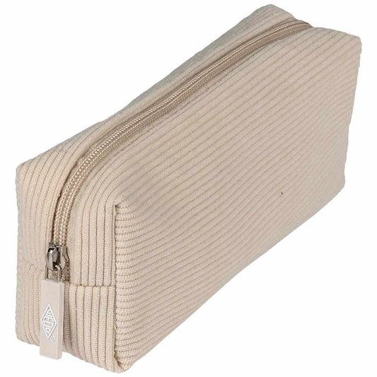 WEDO Mäppchen Cord beige aus Baumwolle