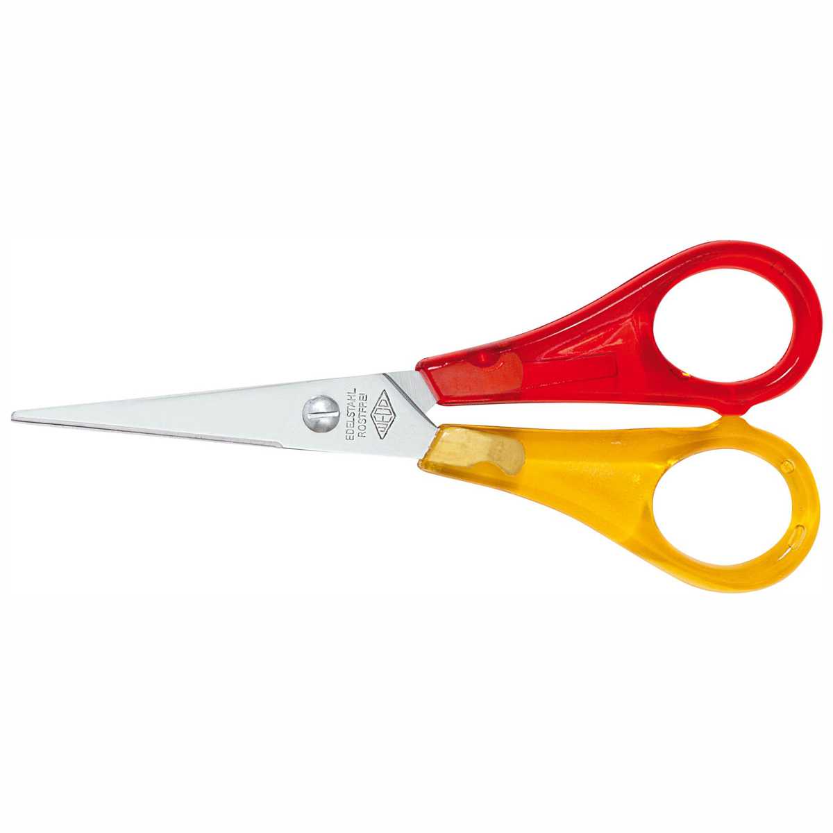 WEDO Bastelschere 13cm spitz Linkshänder farbig sortiert