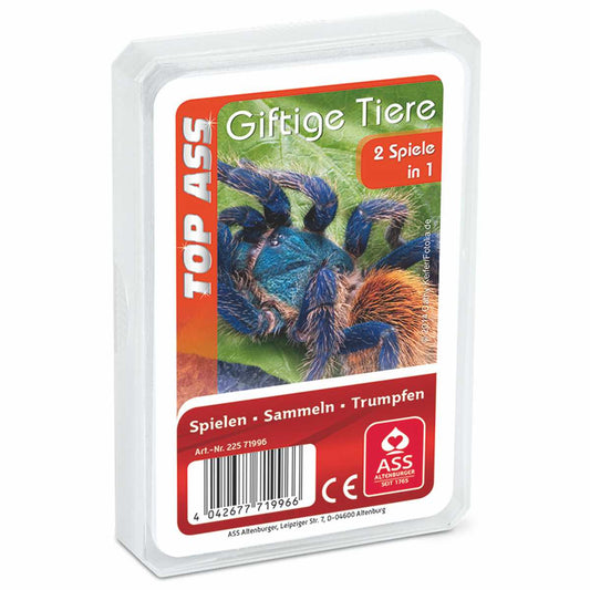 ASS Quartett TOP ASS Giftige Tiere 59 x 91 mm