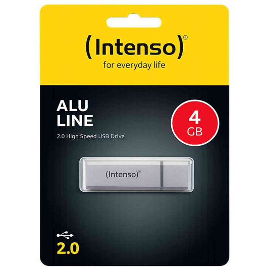 INTENSO USB-Stick 2.0 Alu-Line 3521452 4GB silber