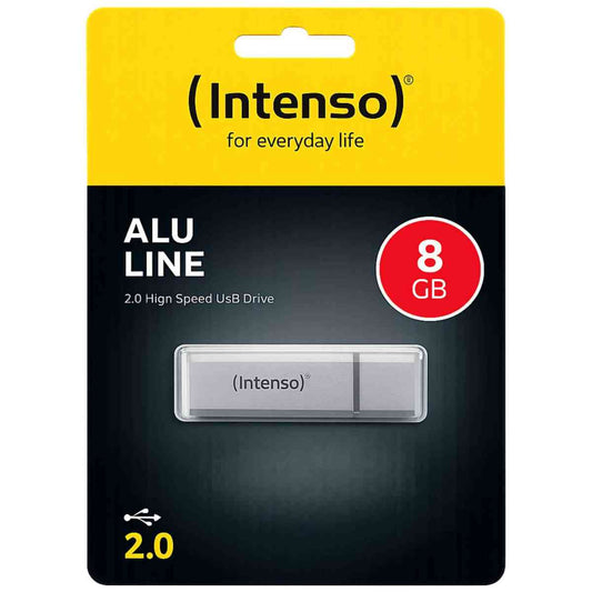 INTENSO USB-Stick 2.0 Alu-Line 3521462 8GB silber