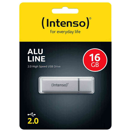 INTENSO USB-Stick 2.0 Alu-Line 3521472 16GB silber