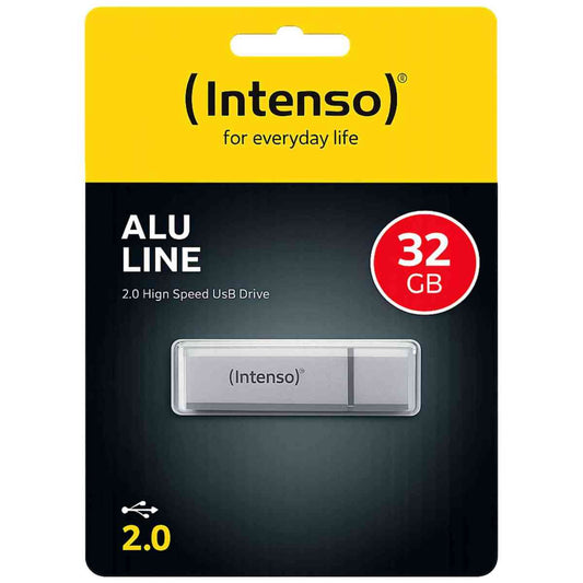 INTENSO USB-Stick 2.0 Alu-Line 3521482 32GB silber
