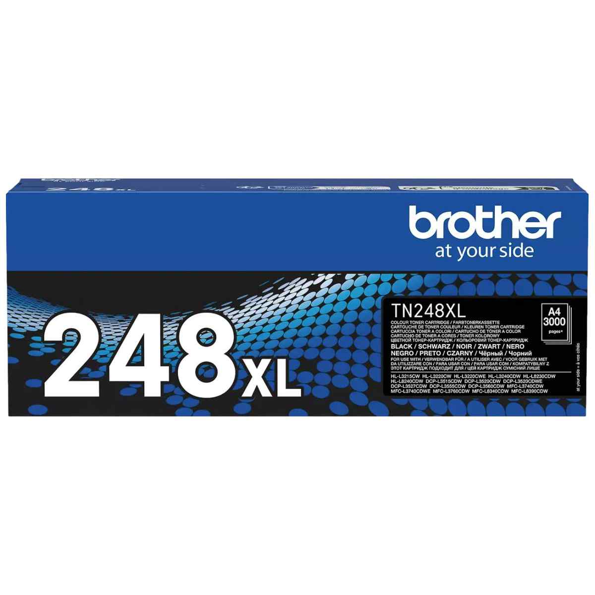 BROTHER Toner TN248 XL black ca. 3000 Seiten