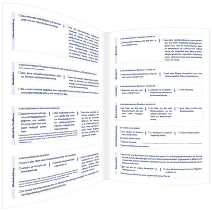 RNK Patientenverfügung 2895 C5 220x162mm mit Betreuungsverfügung + Vorsorgevollmacht