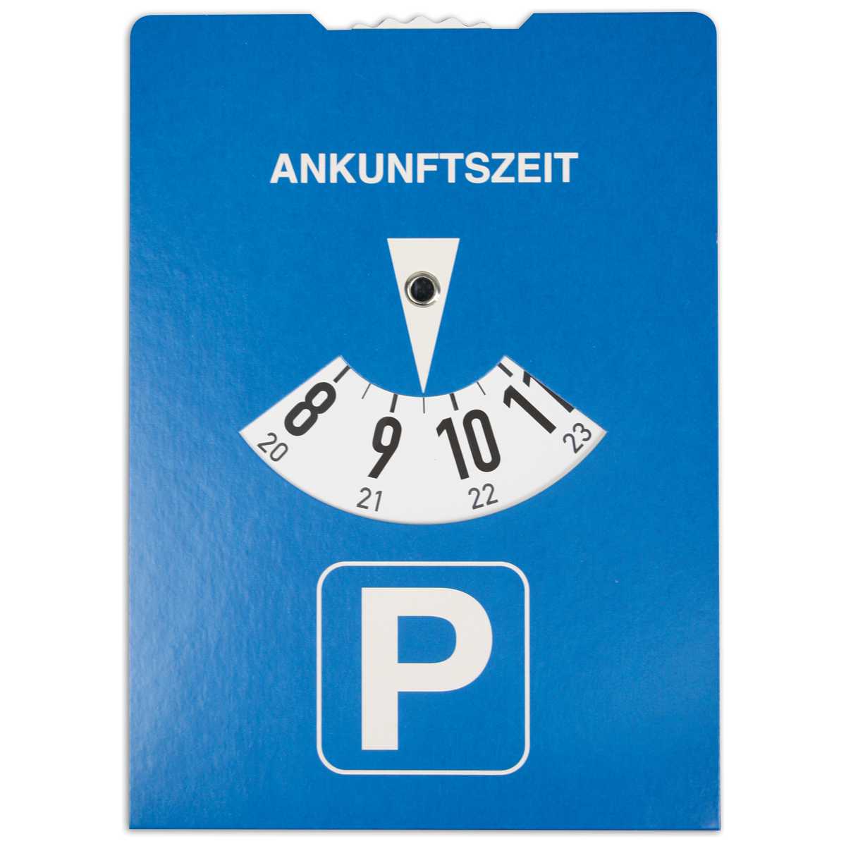 RNK Parkscheibe 3118 nach StVO aus Karton 11x15cm