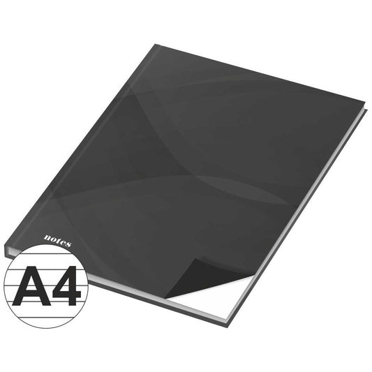 RNK Kladde A4 96 Blatt "notes carbon black" liniert