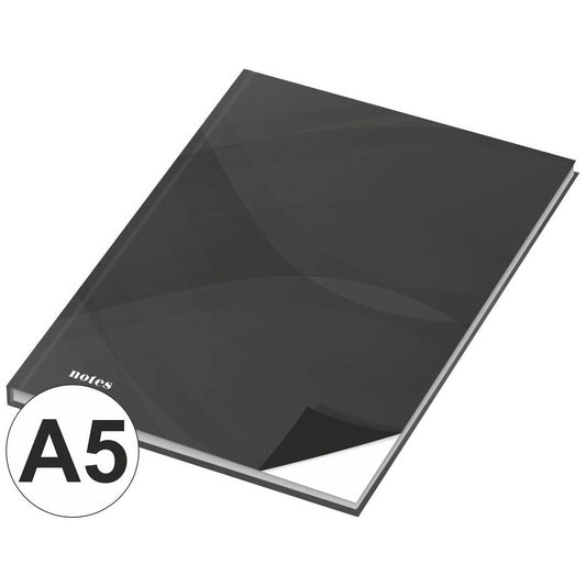 RNK Kladde A5 96 Blatt "notes carbon black" blanko
