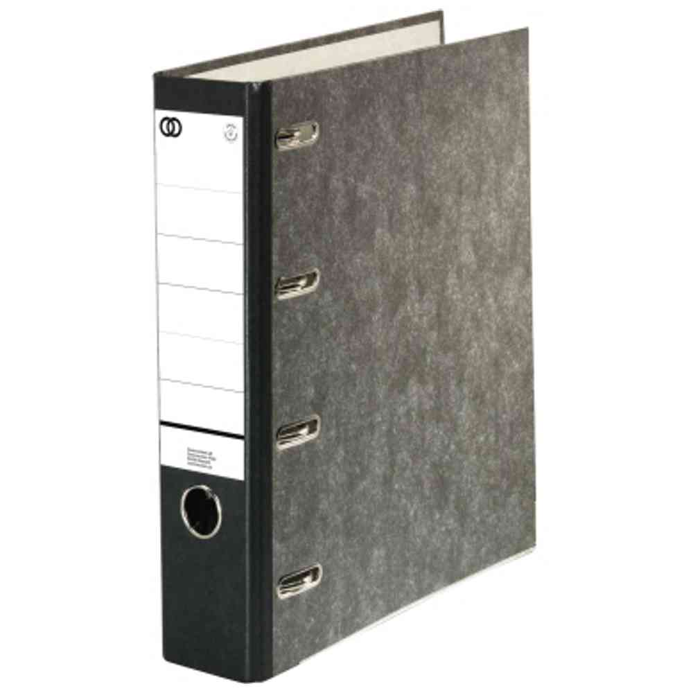 SOENNECKEN Doppelordner oeco 3306 2xA5 quer 75mm schwarz
