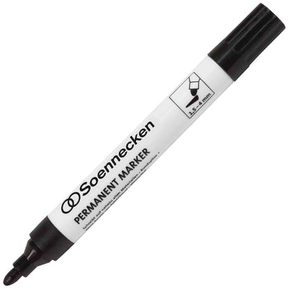 SOENNECKEN Permanentmarker 3107 4mm schwarz Rundspitze