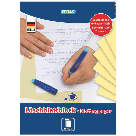 STYLEX Löschblattblock A4 20 Blatt