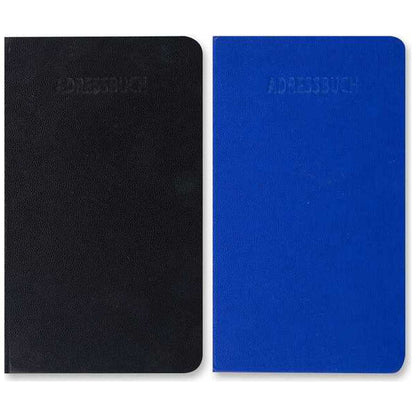 STYLEX Telefon- und Adressbuch 9,2 x 15,8 cm farbig sortiert 54 Seiten