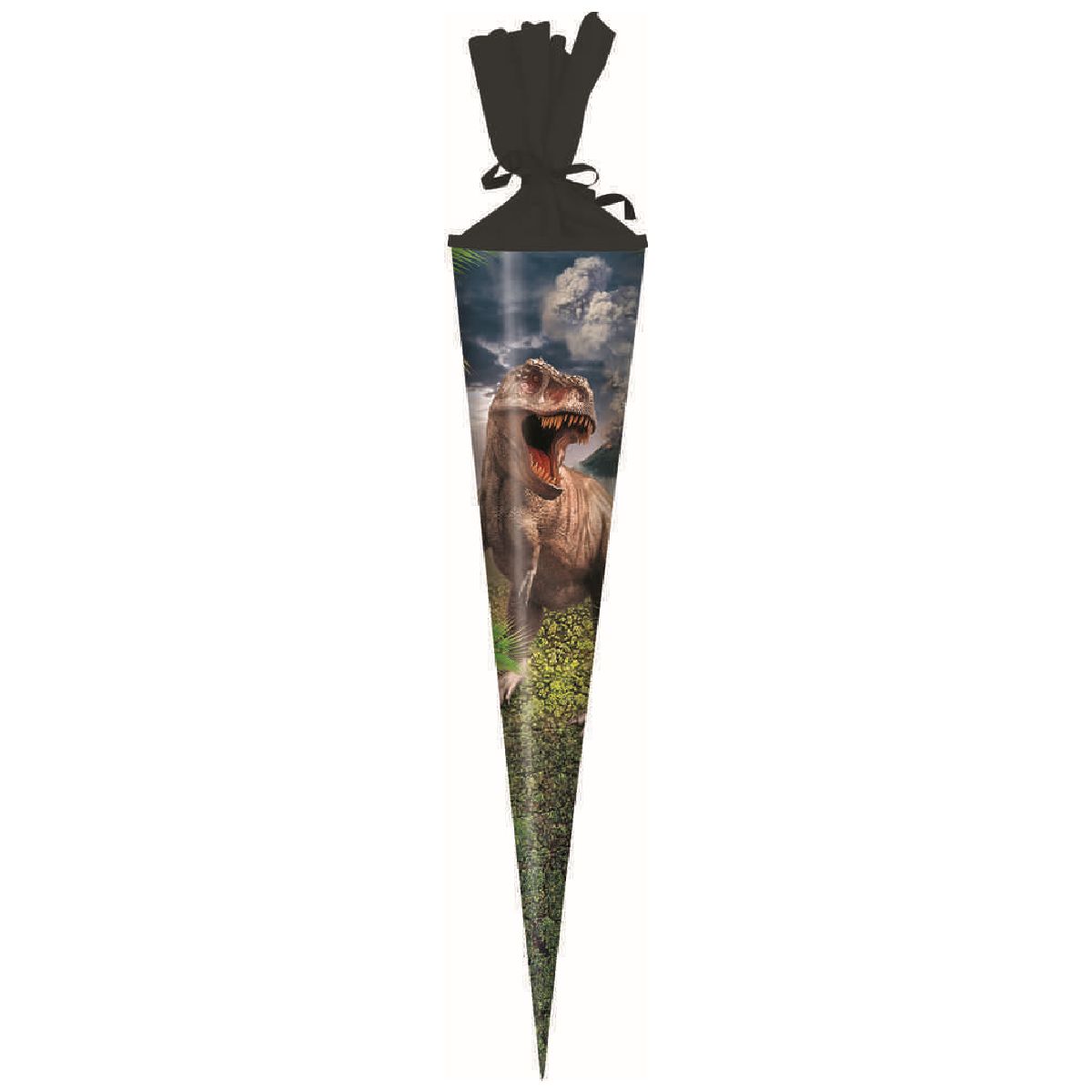 STYLEX Schultüte rund 25 cm mit Krepp-Verschluss