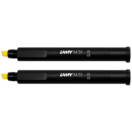 LAMY Textmarker-Mine M51 neongelb 2 Stück