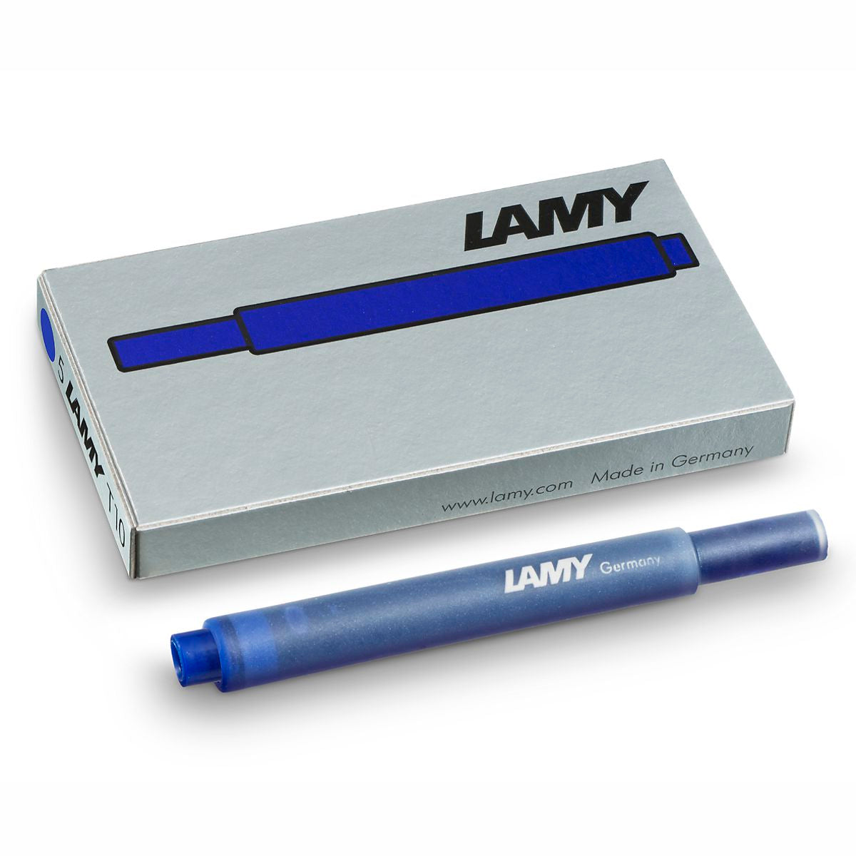 LAMY Tintenpatronen T10 blau (löschbar) 5 Stück
