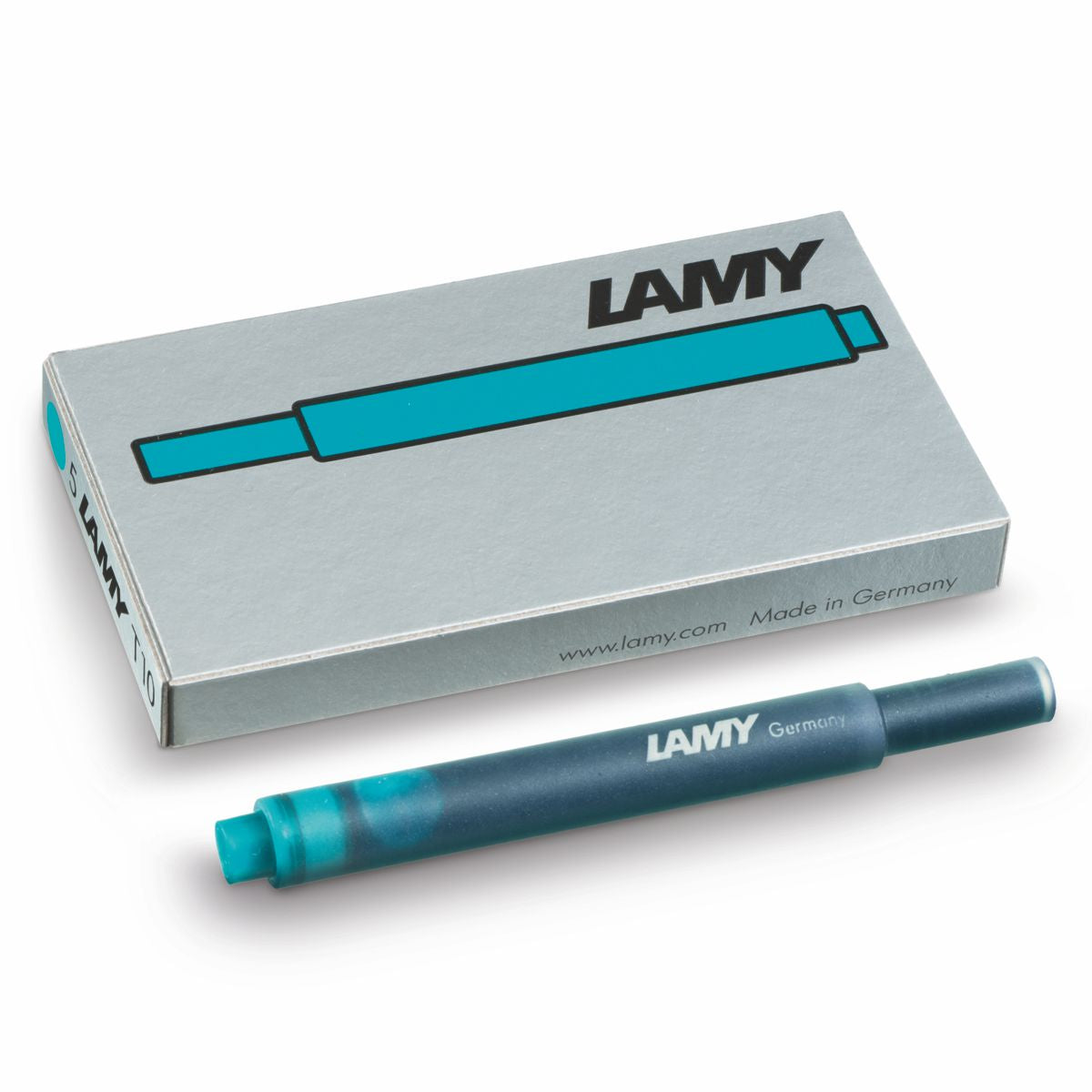 LAMY Tintenpatronen T10 türkis 5 Stück