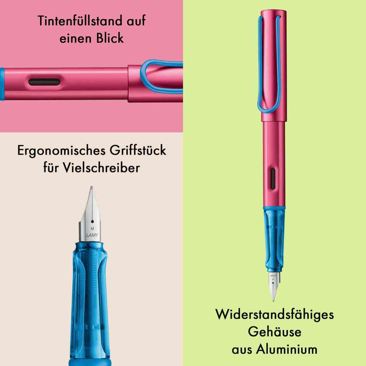 LAMY Füllhalter AL-Star 0C2 rollerskate Feder M