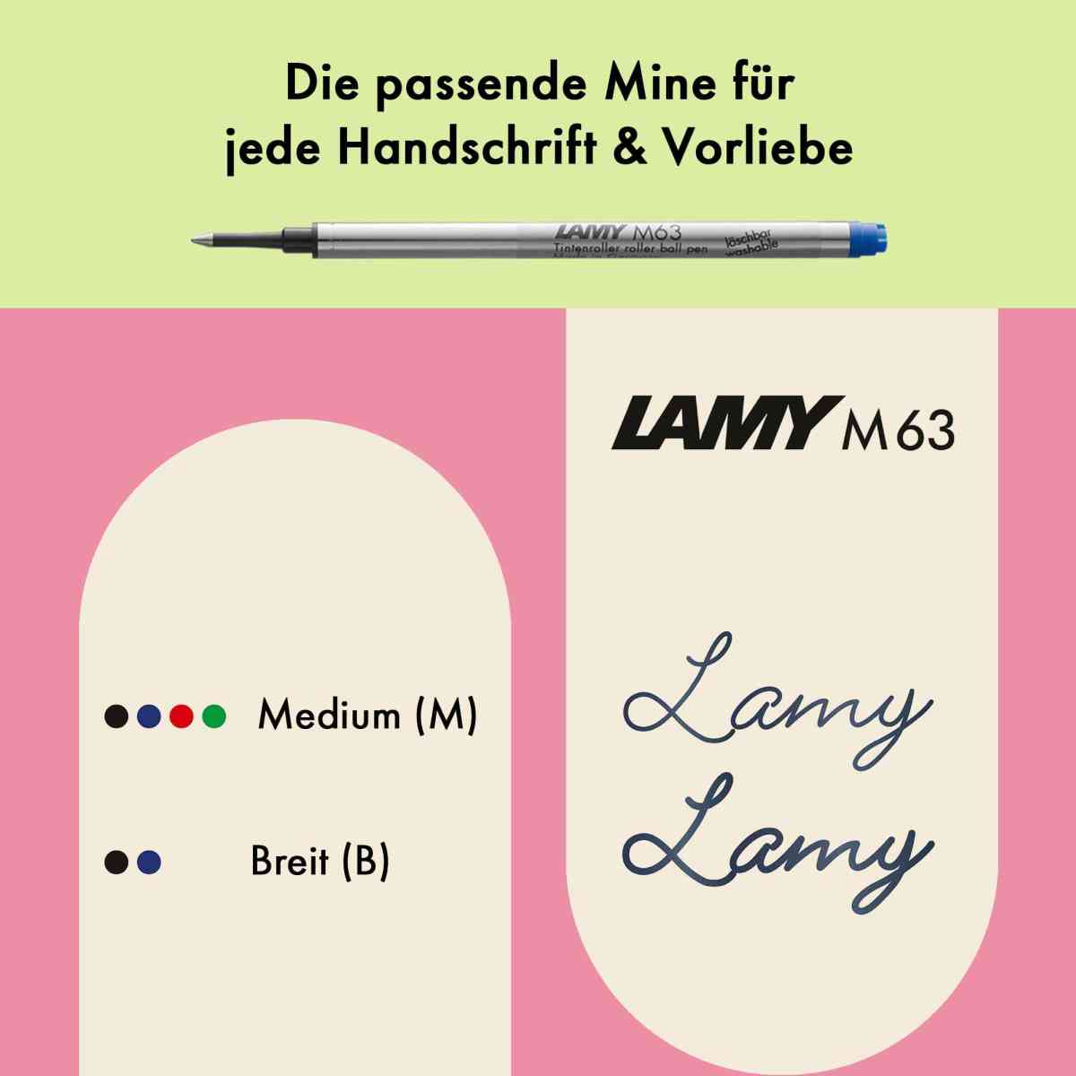 LAMY Tintenroller AL-Star 3C2 disco Schreibfarbe schwarz