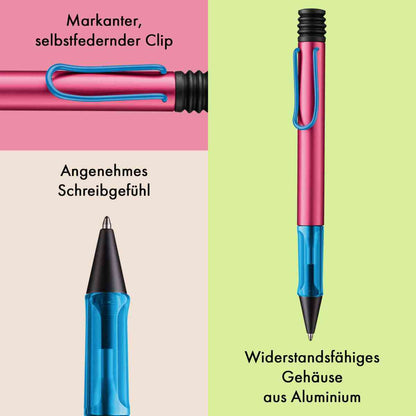 LAMY Kugelschreiber AL-Star 2C3 rollerskate M16 M schwarz