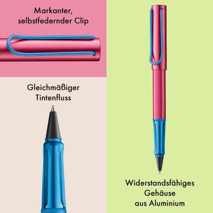 LAMY Tintenroller AL-star rollerskate Schreibfarbe schwarz