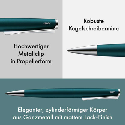 LAMY Kugelschreiber studio 269 petrol matt Mine M16 M schwarz