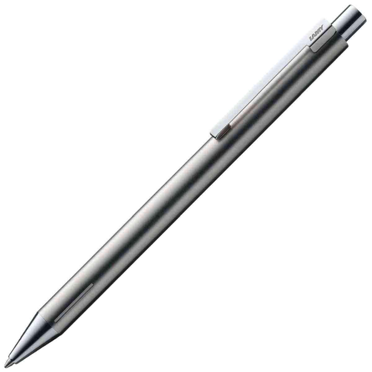 LAMY Kugelschreiber econ Edelstahl matt Mine M16 M schwarz