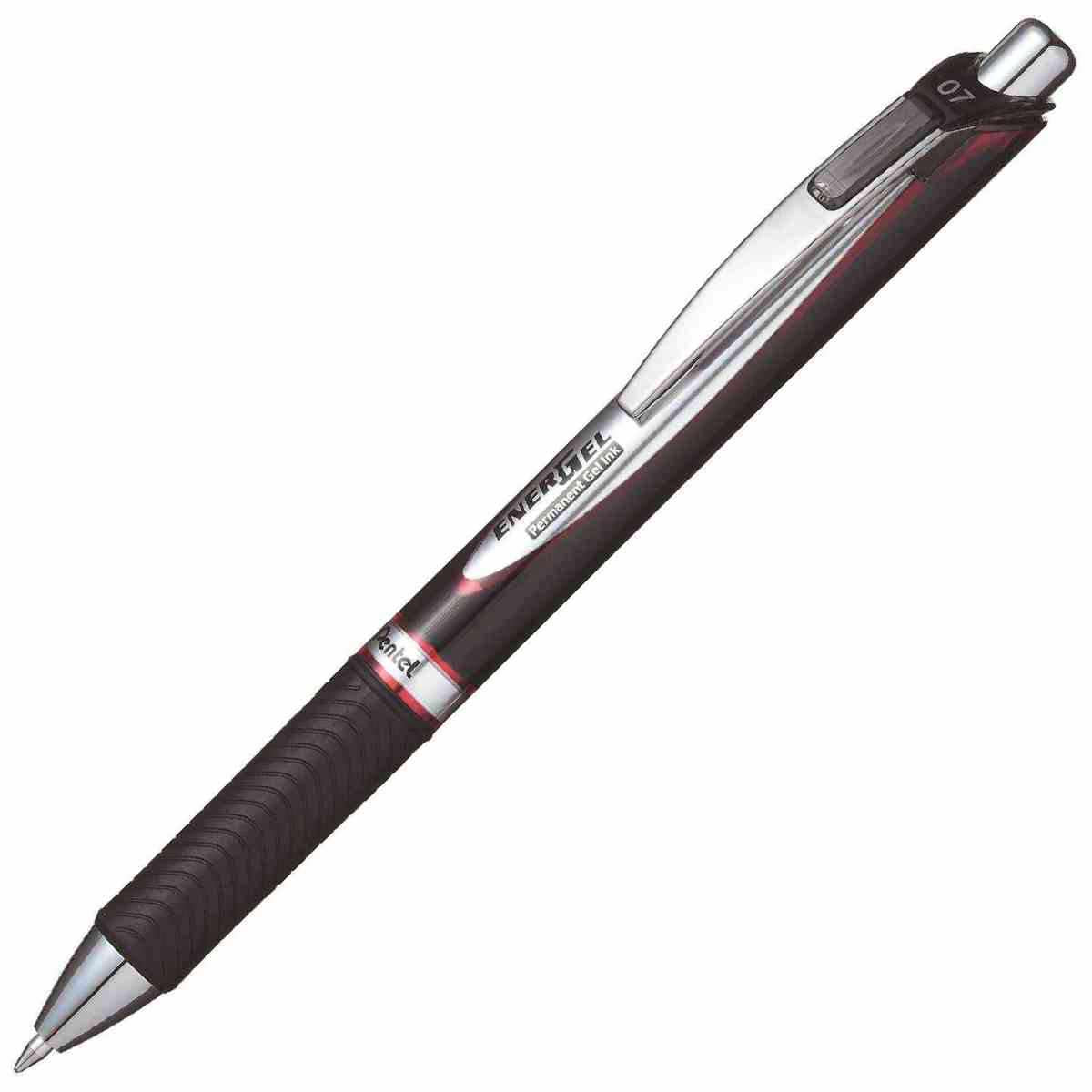 PENTEL Liquid Gelschreiber 07 EnerGel Document BLP-77 rot