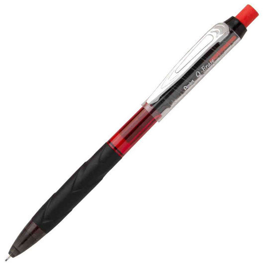 PENTEL Druckbleistift Q-Erase 0,7mm schwarz / rot