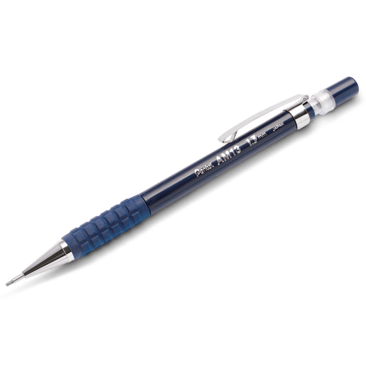 PENTEL Druckbleistift AM13 Gehäuse blau 1,3mm HB + 8 Minen GRATIS