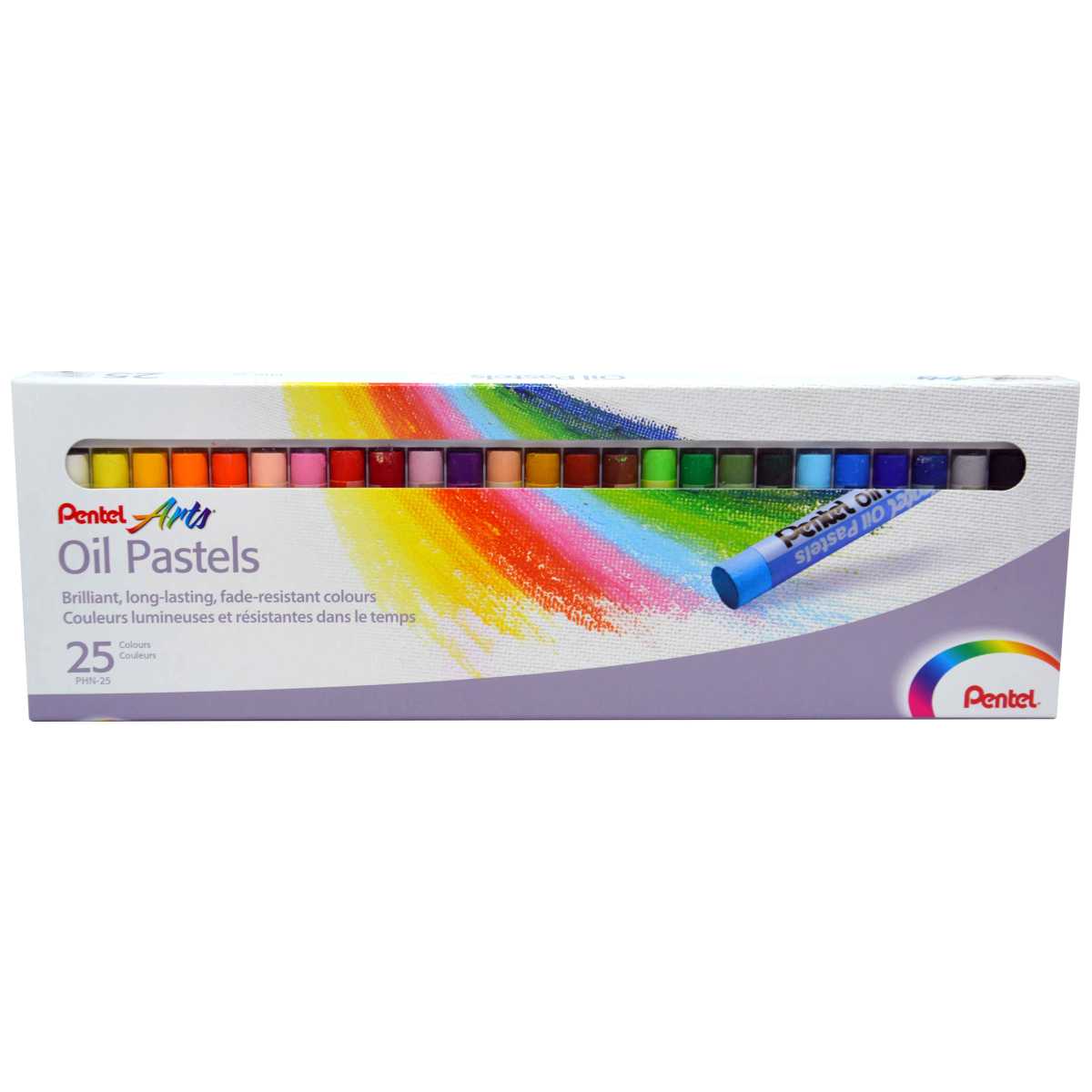 PENTEL Ölpastellkreide PHN-25 PentelARTS im Etui 25 Stück