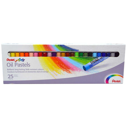 PENTEL Ölpastellkreide PHN-25 PentelARTS im Etui 25 Stück