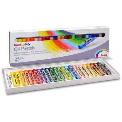 PENTEL Ölpastellkreide PHN-25 PentelARTS im Etui 25 Stück