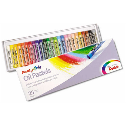 PENTEL Ölpastellkreide PHN-25 PentelARTS im Etui 25 Stück