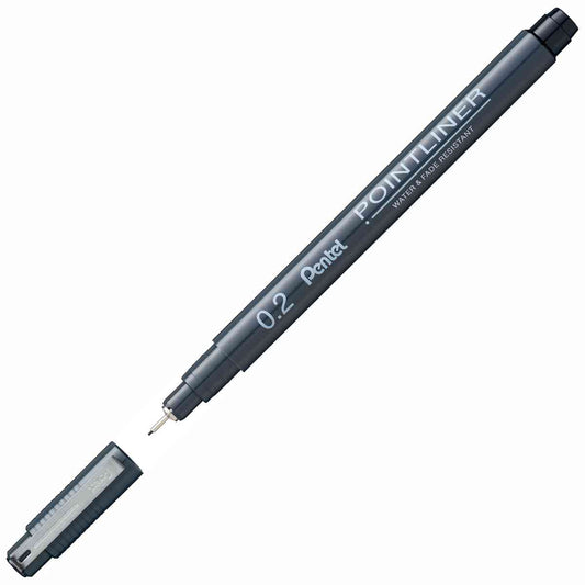 PENTEL Pigmentliner S20P 0,2mm schwarz