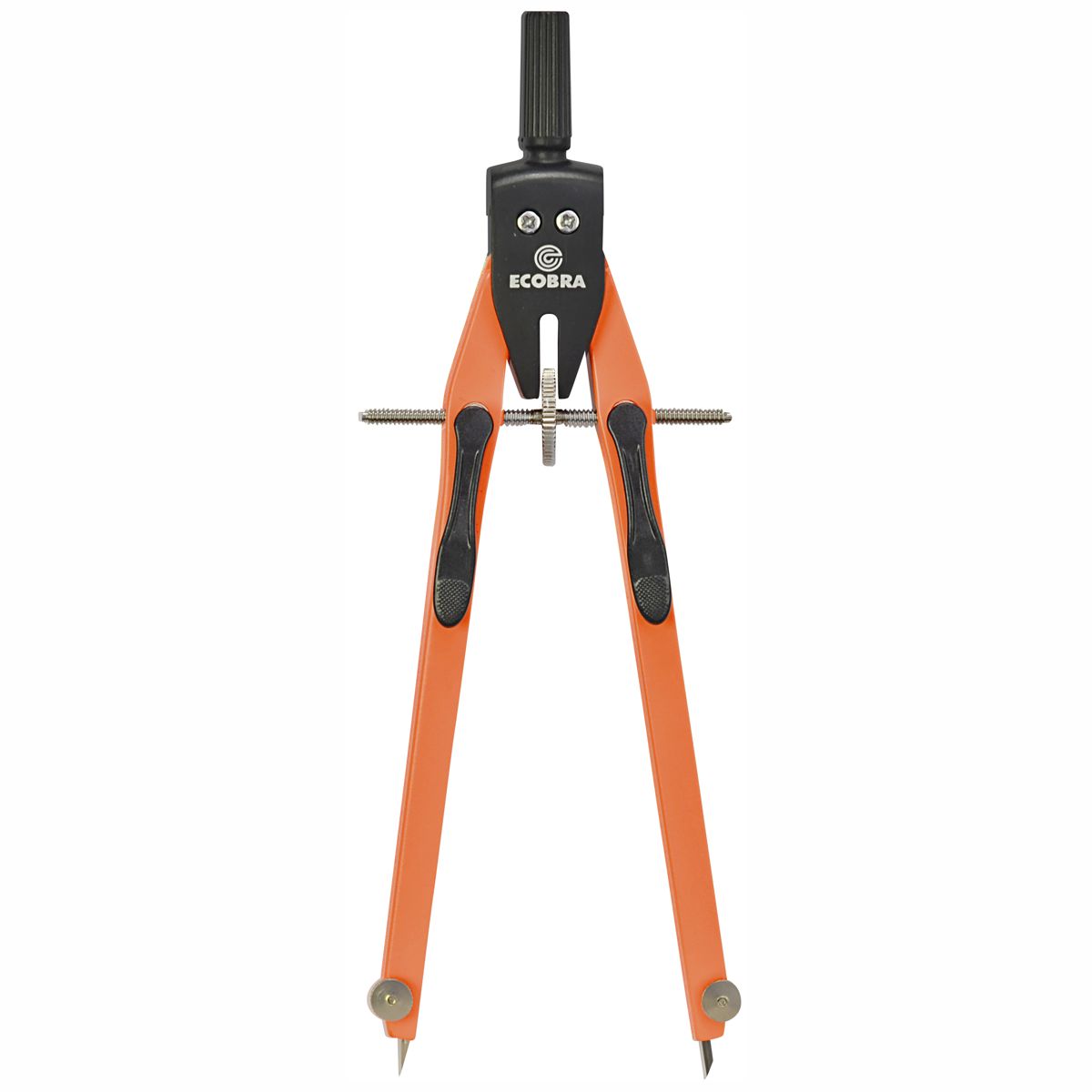 ECOBRA Schnellverstell-Zirkel duo Tec orange