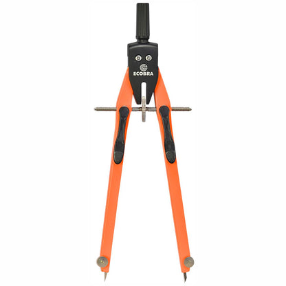 ECOBRA Schnellverstell-Zirkel duo Tec orange