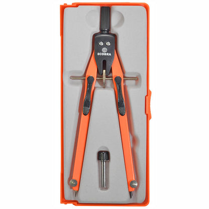 ECOBRA Schnellverstell-Zirkel duo Tec orange