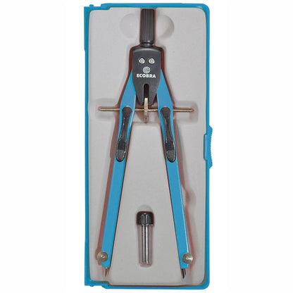 ECOBRA Schnellverstell-Zirkel duo Tec blau