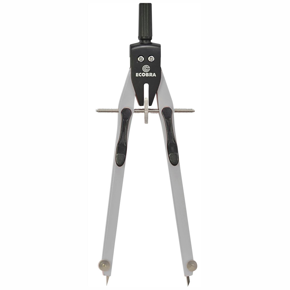 ECOBRA Schnellverstell-Zirkel duo Tec silber