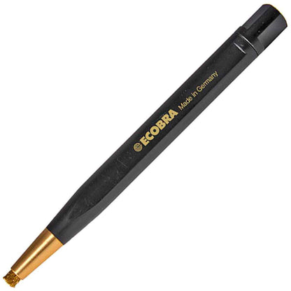 ECOBRA Messingdraht-Radierer mit Messingspitze incl. Mine 4 x 40mm