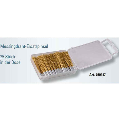ECOBRA Ersatzmine / Ersatzpinsel für Messingradierer 4x40mm 3 Stück