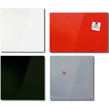 ECOBRA Glas-Whiteboard EASE 45x45cm magnetisch weiß