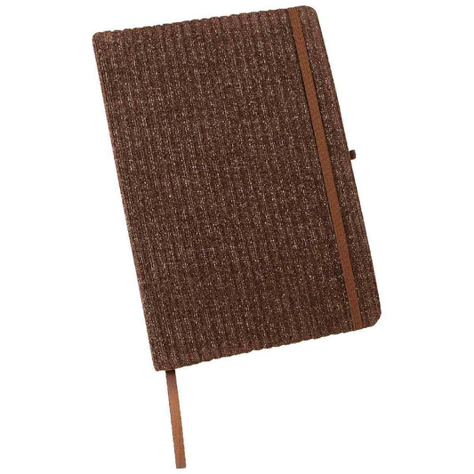 ONLINE Notizbuch Velvet mit Gummizug A5 72 Blatt 100g/qm dotted Cognac