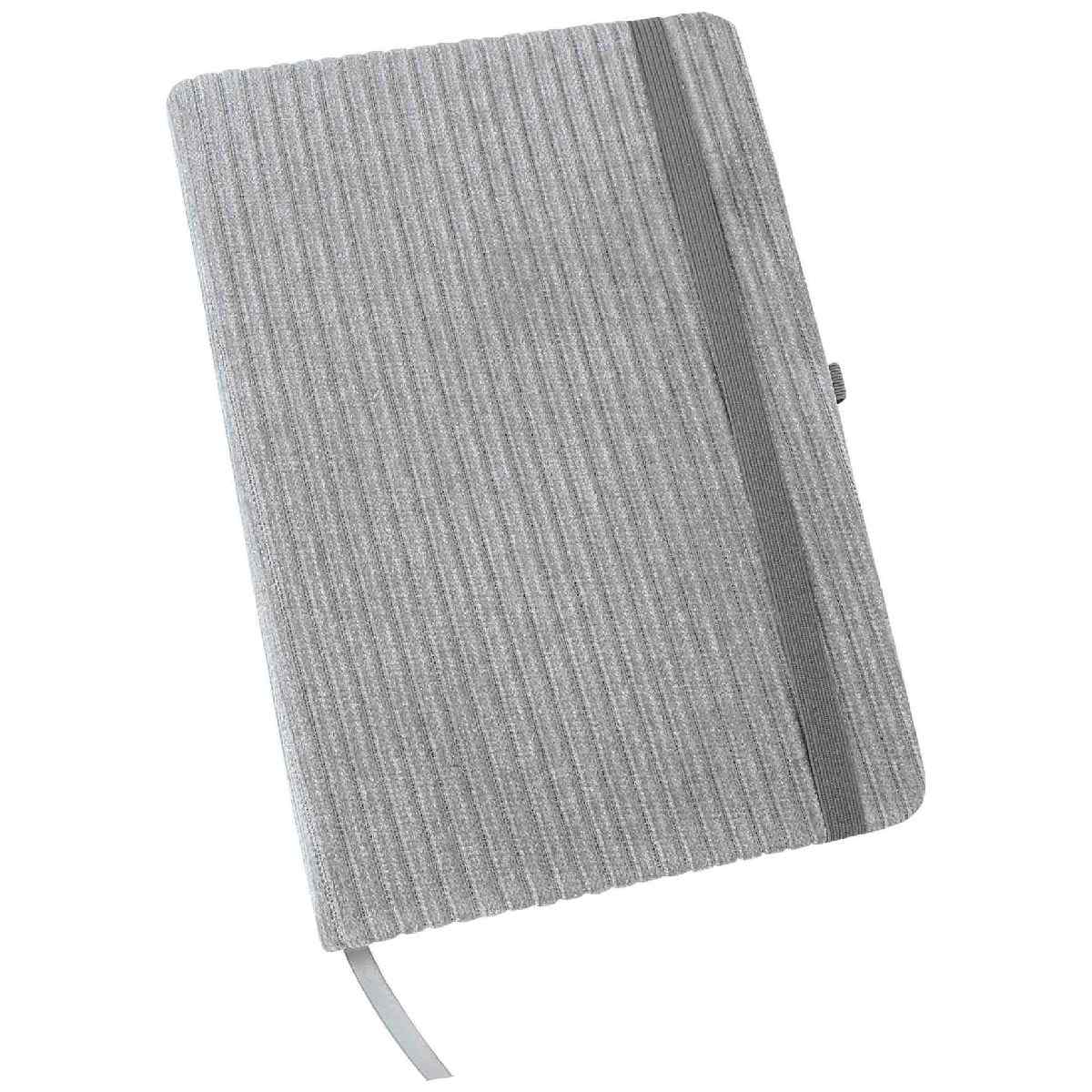 ONLINE Notizbuch Velvet mit Gummizug A5 72 Blatt 100g/qm dotted Stone